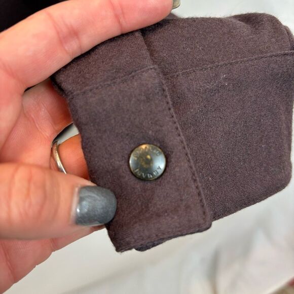 Men’s Giorgio Armani Virgin Wool Brown Lightweight Full Zip Collared Jacket XL - Picture 4 of 11